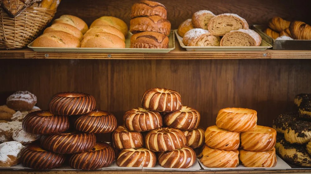 Caracola de chocolate negro