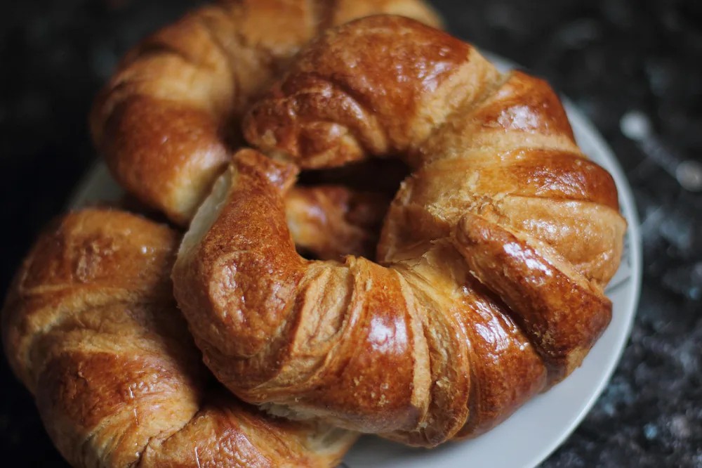 Croissant francés único