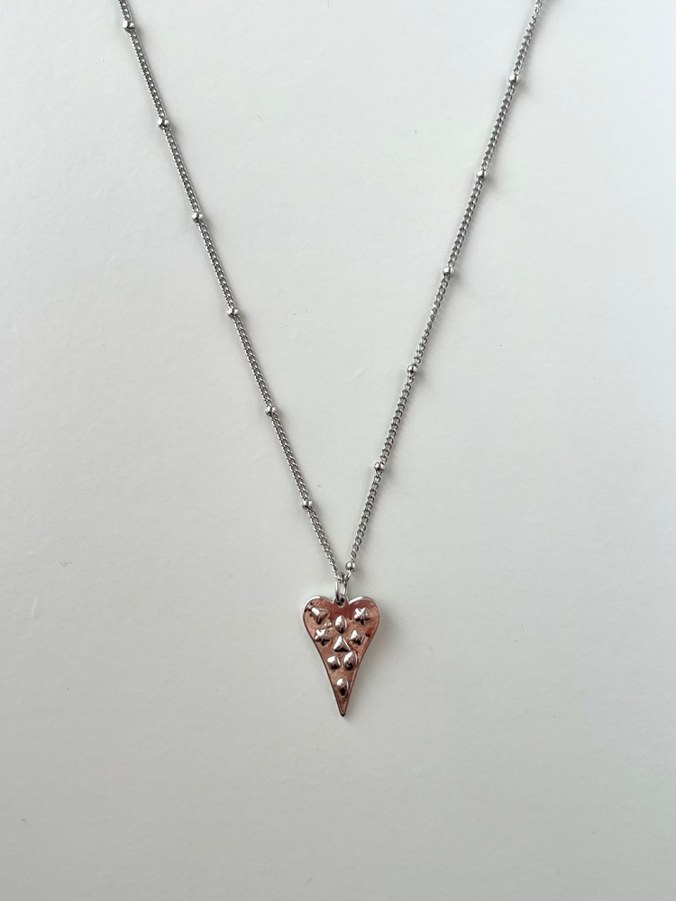 Κολιέ Edge Heart