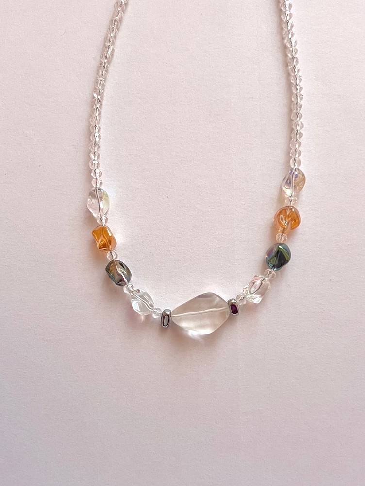 Κολιέ Statement “Crystal Harmony”