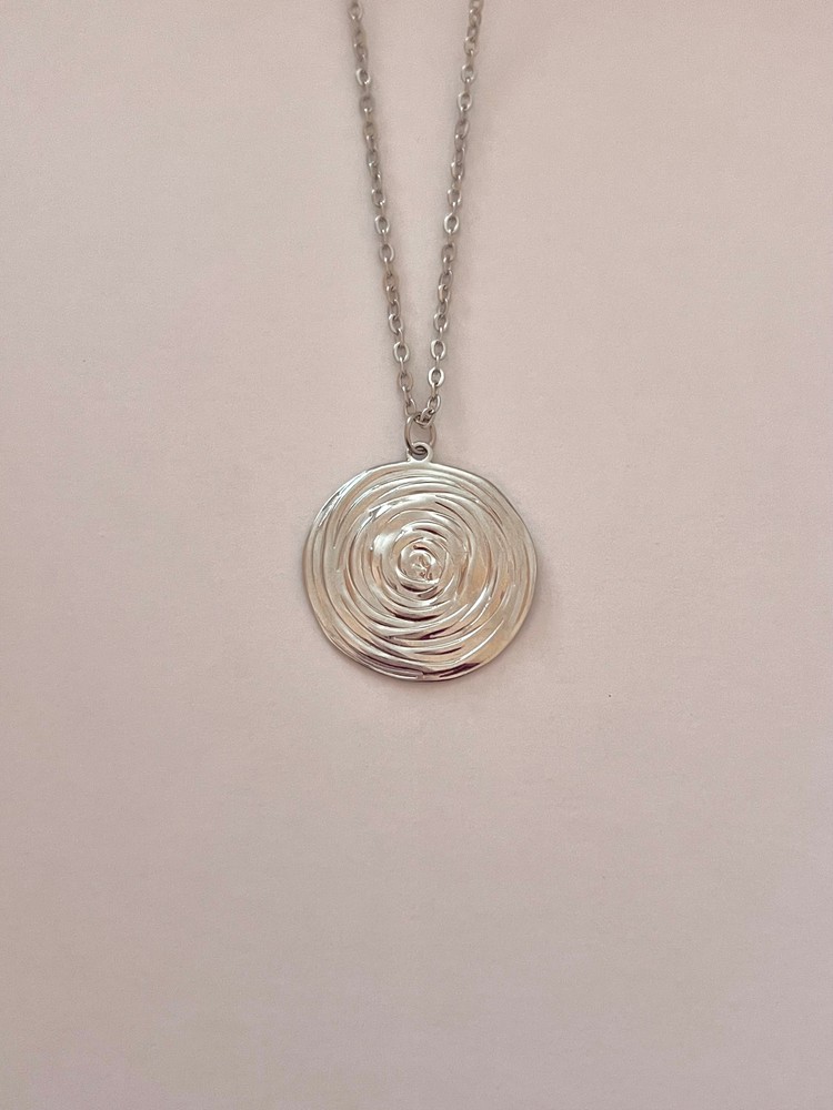 Κολιέ Silver Spiral Harmony