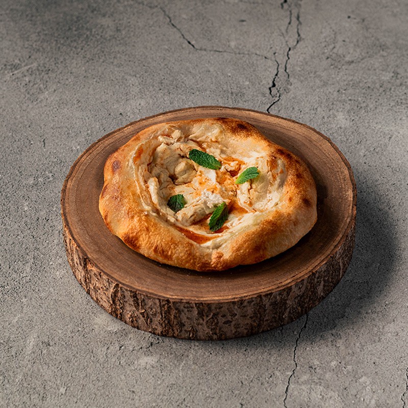 Plant Labneh, Chili “Plant Honey” & Mint - لبنة نباتية، عسل النباتي بالفلفل والنعناع