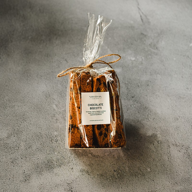 Chocolate Biscotti - بيسكوتي الشوكولاتة