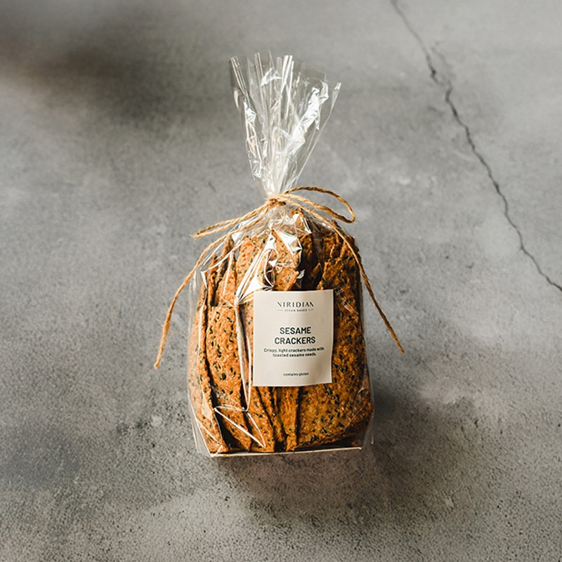 Sesame Crackers - مقرمشات السمسم