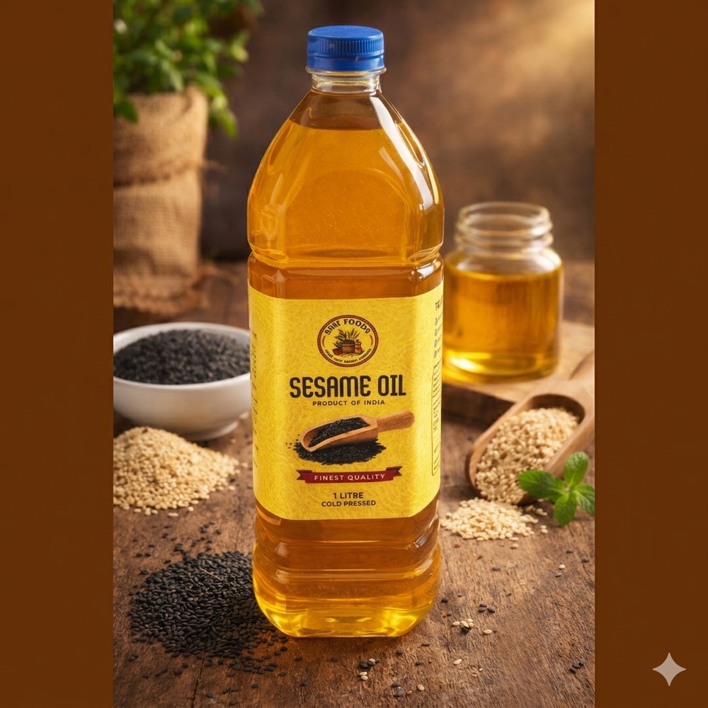 Cold Pressed Sesame Oil